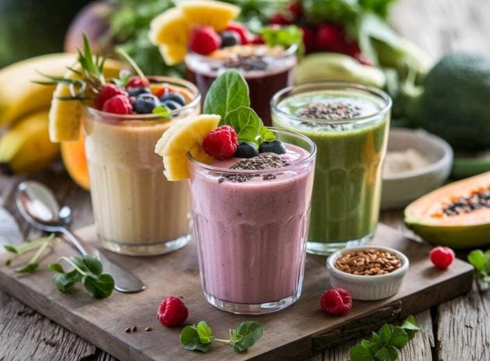 High Fiber Smoothies